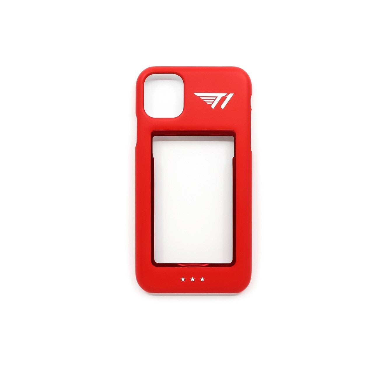T1 아이폰 11 프로 카드 케이스 - Red