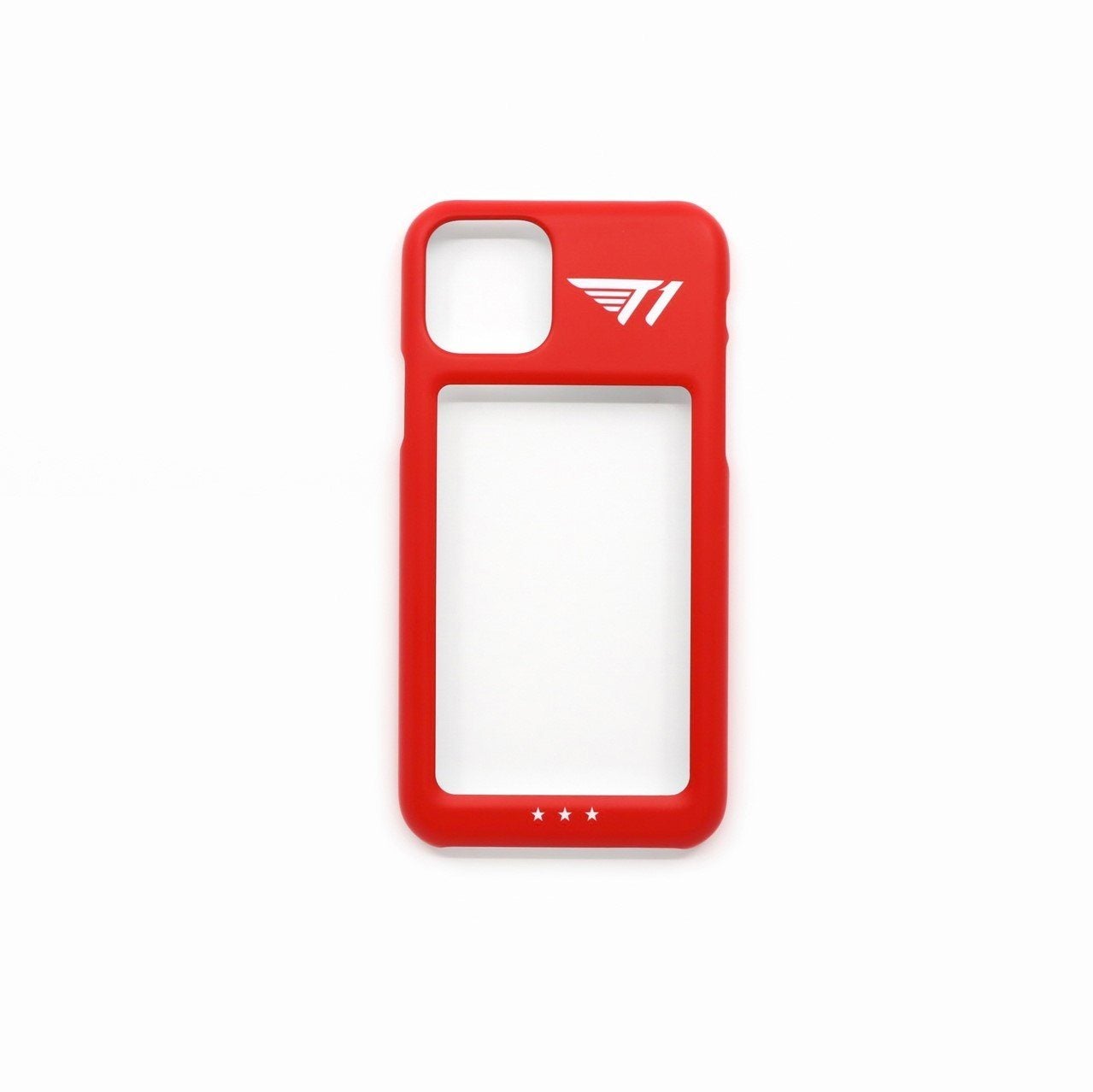 T1 아이폰 11 카드 케이스 - Red